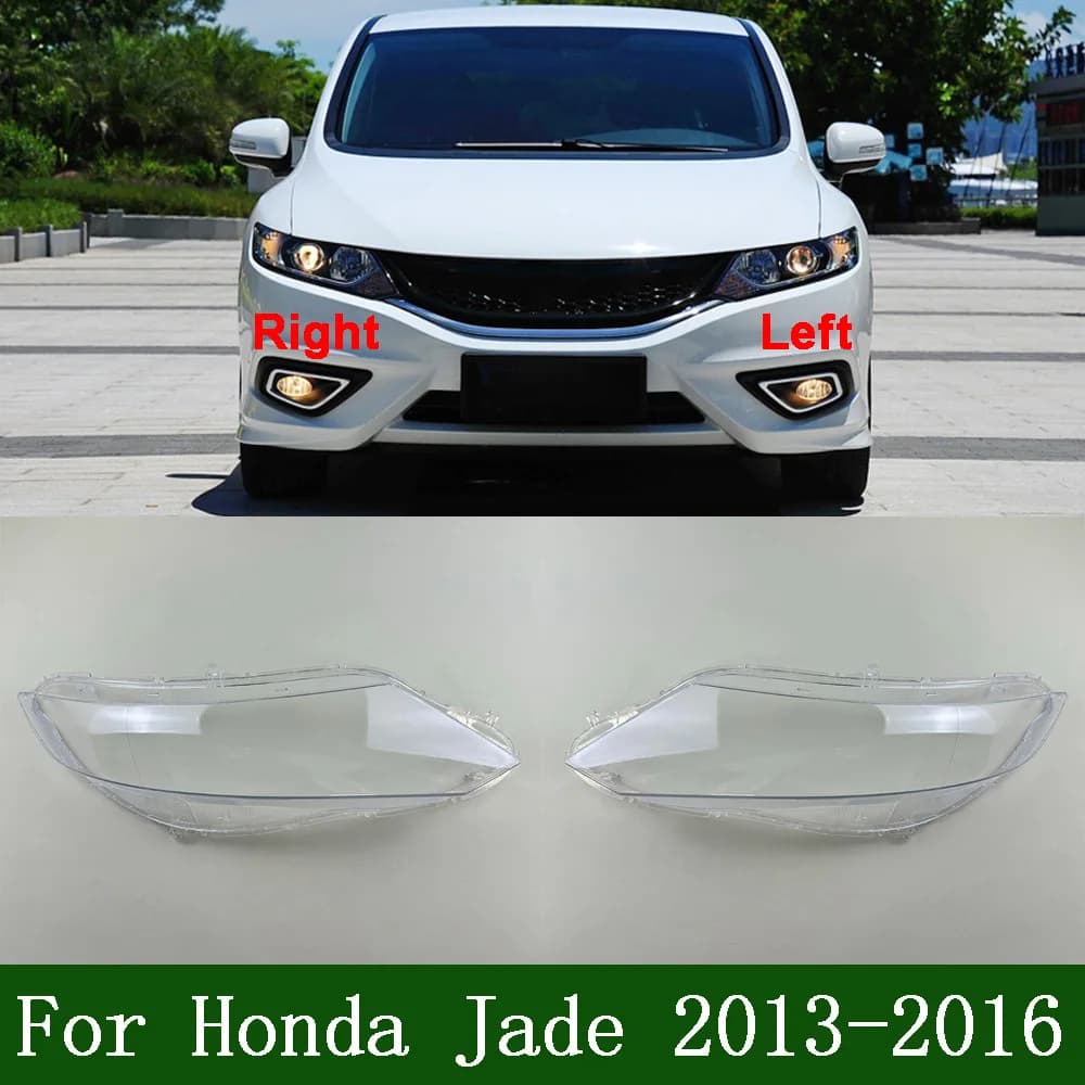 For Honda Jade 2013-2016 Front Headlight Cover Transparent Lamp Shade Headlamp Shell Lens Plexiglass Replace Original Lampshade