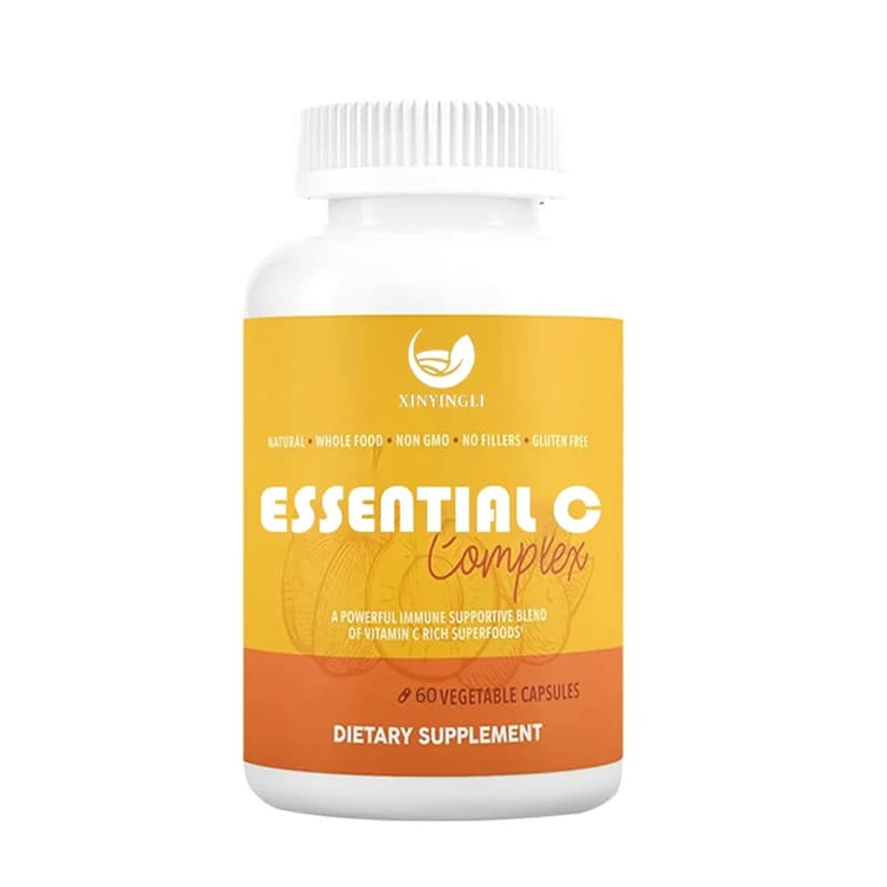 Integratore di Vitamina C, 450mg - Superfood Organico da Ciliegia Conifera Inmadura, Frutto di Camry - Senza Acido Ascorbico Sintetico