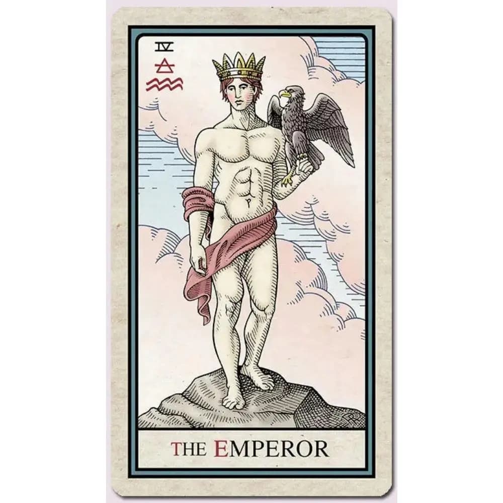 12*7cm The Alchemical Tarot Renewed 6th Editiona 80-card Tarot Deck Links Between Alchemical Symbolism and Traditional Imagery