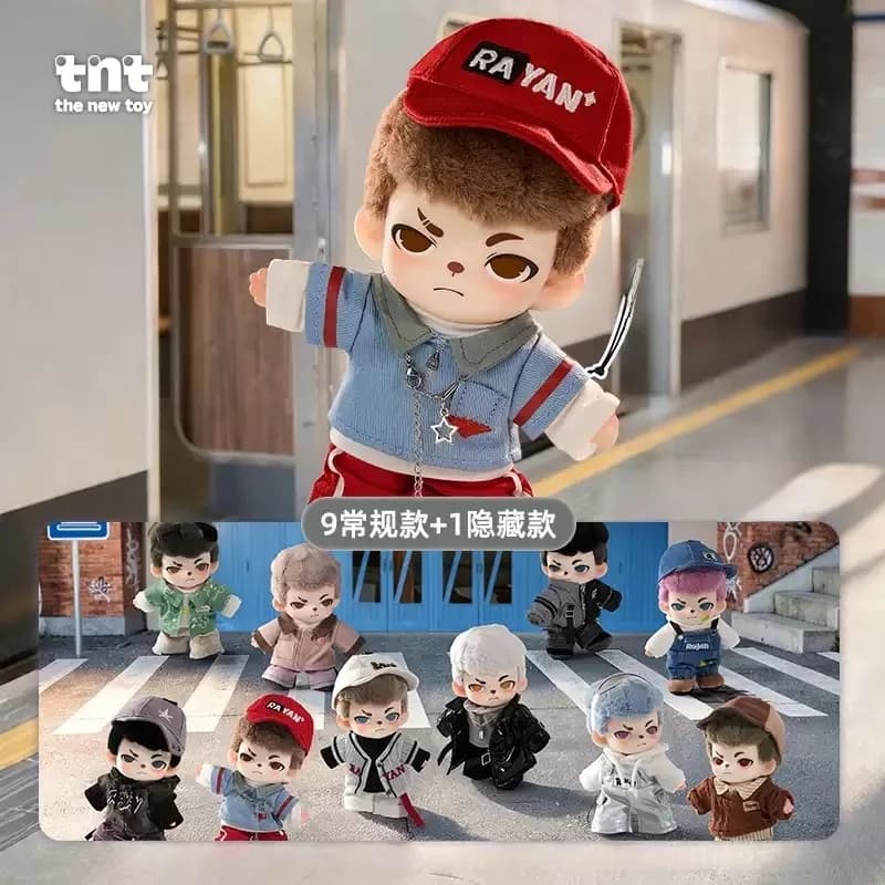 GenuineTNTSPACE Rayan City Walk Series Blind Box Pop Culture Ornaments Collection Doll Toy Surprise Mystery Box Birthday Gifts