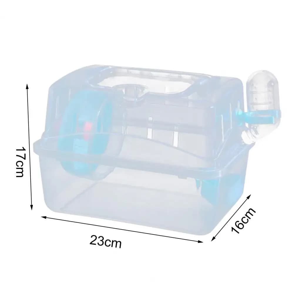 Piccola cassa per animali domestici Porta criceti ecologico Piccola cassa per animali domestici Porta uccelli in plastica