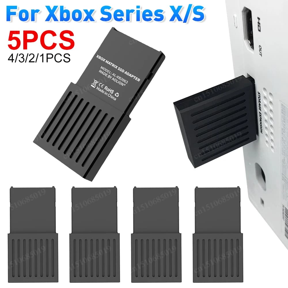 1-5PCS Pro Scatola di conversione del disco rigido per Xbox Series X/S Console esterna M.2 NVME 2230 SSD Scheda di espansione Box Adattatore SSD