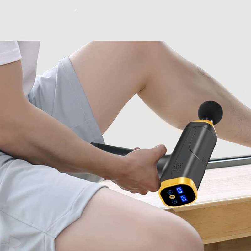Massage Gun Professional Deep Muscle Massage Pain Relief Body Relaxation Face Gun Fitness Vibration Relaxation Gun