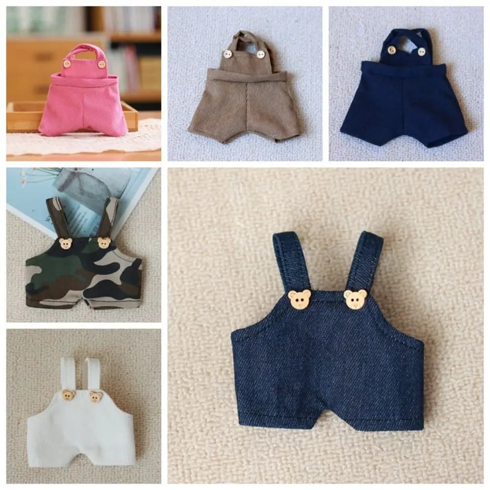 20 centimetri di Cotone Vestiti per le Bambole Jean Tuta Idol Bambole Accessori 1/8 BJD Vestiti per le Bambole Giocattoli Per Bambini Spogliatoio Gioco Accessori Giocattolo Regalo