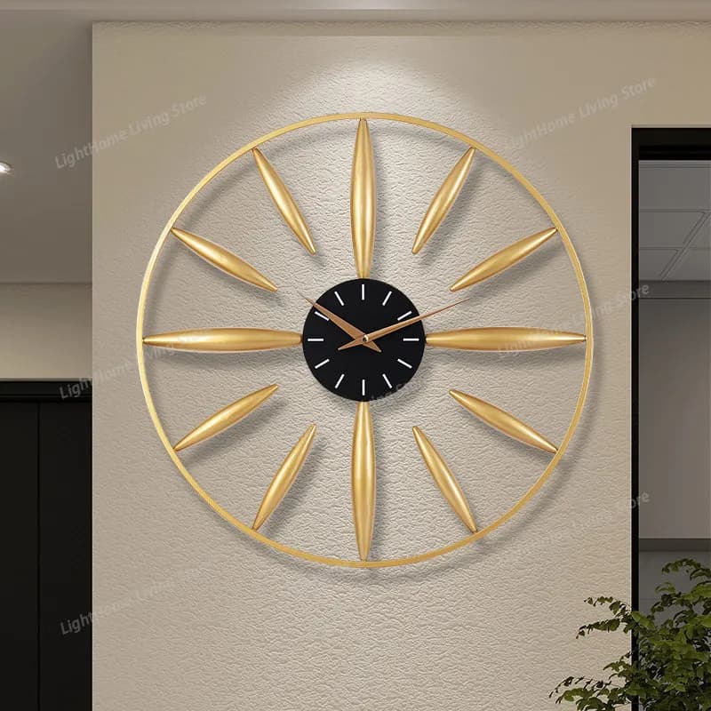 Orologio da Parete Decorativo per Garage, Silenzioso, per Soggiorno, Ufficio, Cucina, Arredamento Casa