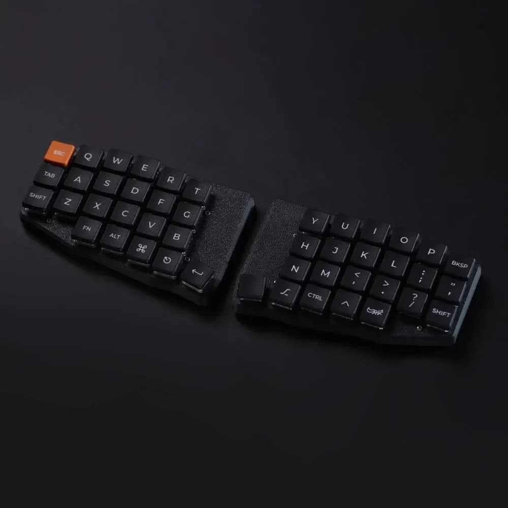 Chosfox 46 Kit tastiera divisa personale Personalizzato 40% Kailh Choc V1 RGB Tastiera a basso profilo sostituibile a caldo Wired QMK/Fial Gamer Gift