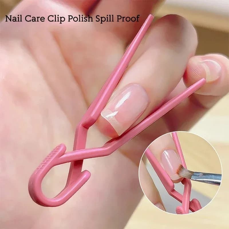 5/10pcs Nail Clip Shaping Clip Vernice a prova di fuoriuscite Colore misto Pittura per unghie Clip di protezione per prevenire perdite di vernice Strumenti per unghie