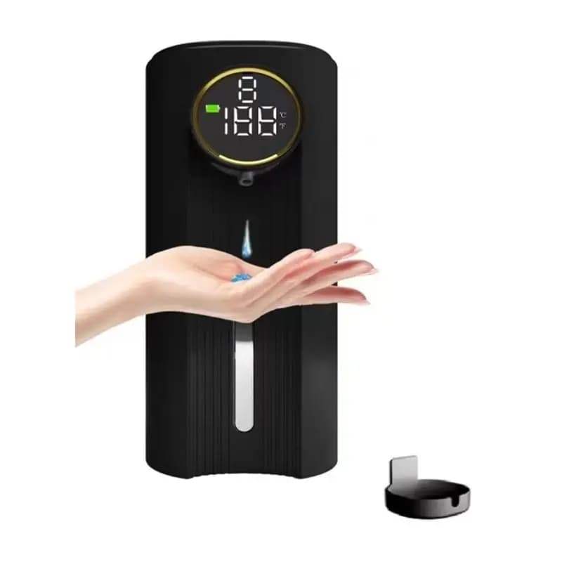 Dispenser Automatico di Sapone AS60, Erogatore di Sapone Schiumogeno Senza Contatto, Dispenser di Sapone per Piatti Automatico, Dispenser di Sapone Senza Mani, Erogatore Elettrico Intelligente Ricaricabile