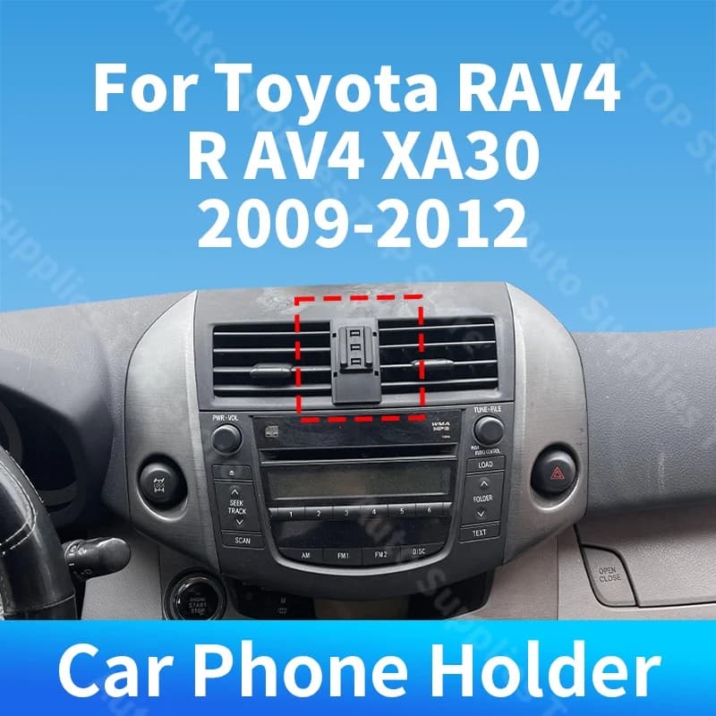 For Toyota RAV4 R AV4 XA30 2009 2010 2011 2012 Car Phone Holder Special Fixed Bracket Base For Car Auto Interior Accessories