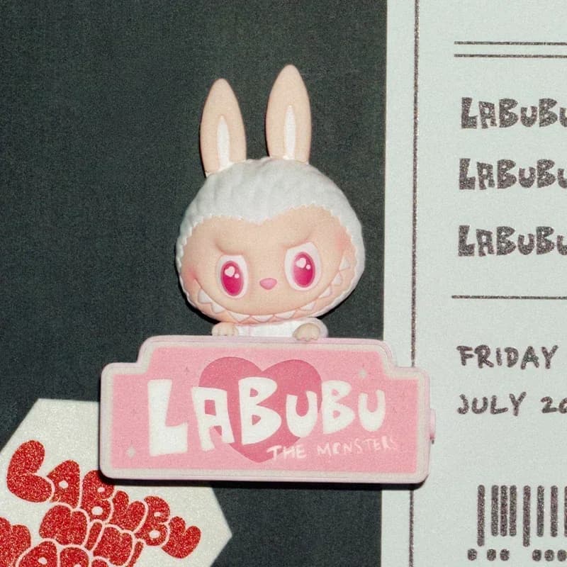 POP MART LABUBU THE MONSTERS Wacky Mart Series-Fridge Magnet Blind Box Toys Kawaii Anime Action Figure Surprise Mystery Box