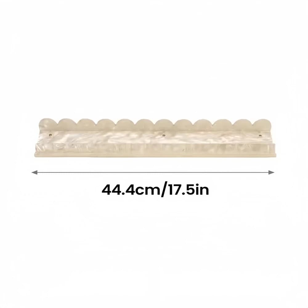 Mahjong Pushers And Racks Mahjong Tiles Holder with Magnetic Anti-Slip Acrylic Scalloped Tile Pusher for Family Party Game Night