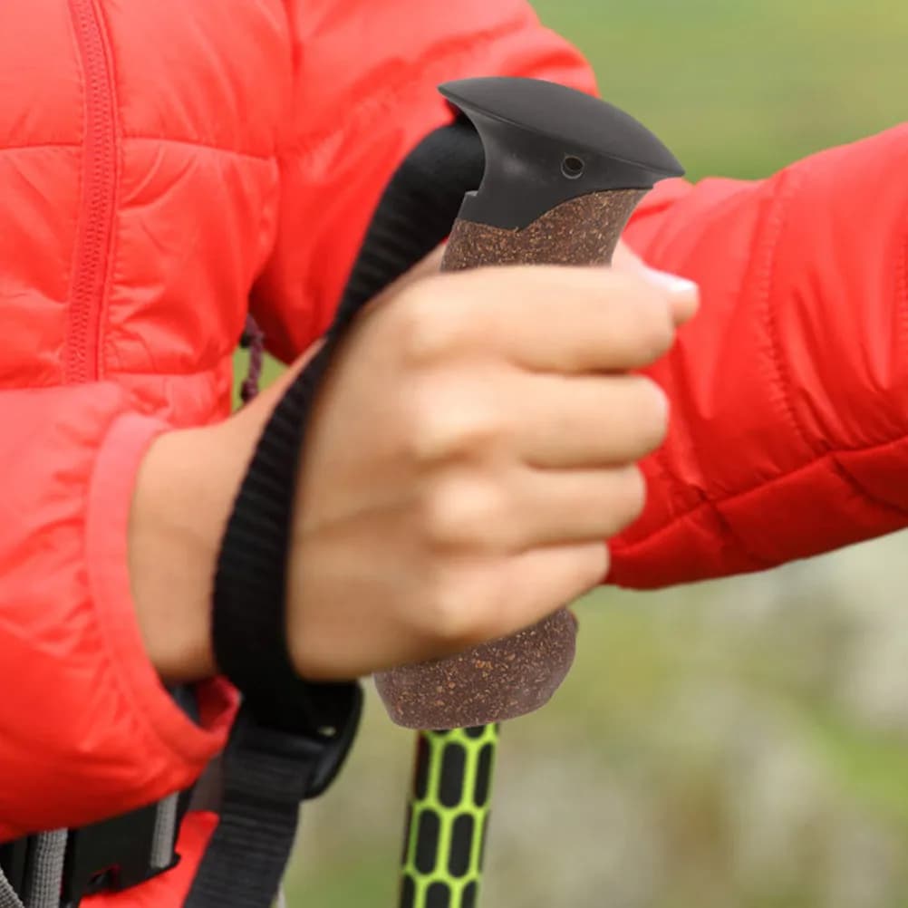 Set of 3 Spare parts in cork for Trekking sticks, Ski and Stroller, Anti-slip and Ergonomics, Compatible with All Models
