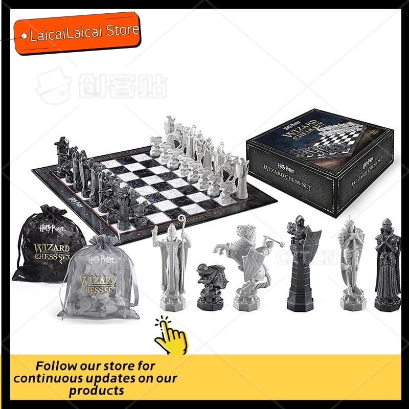 Legacy Of Hog Wizarding Chess Dama internazionale Gioco da tavolo Festival degli scacchi internazionale Regalo Periferico di film e televisione