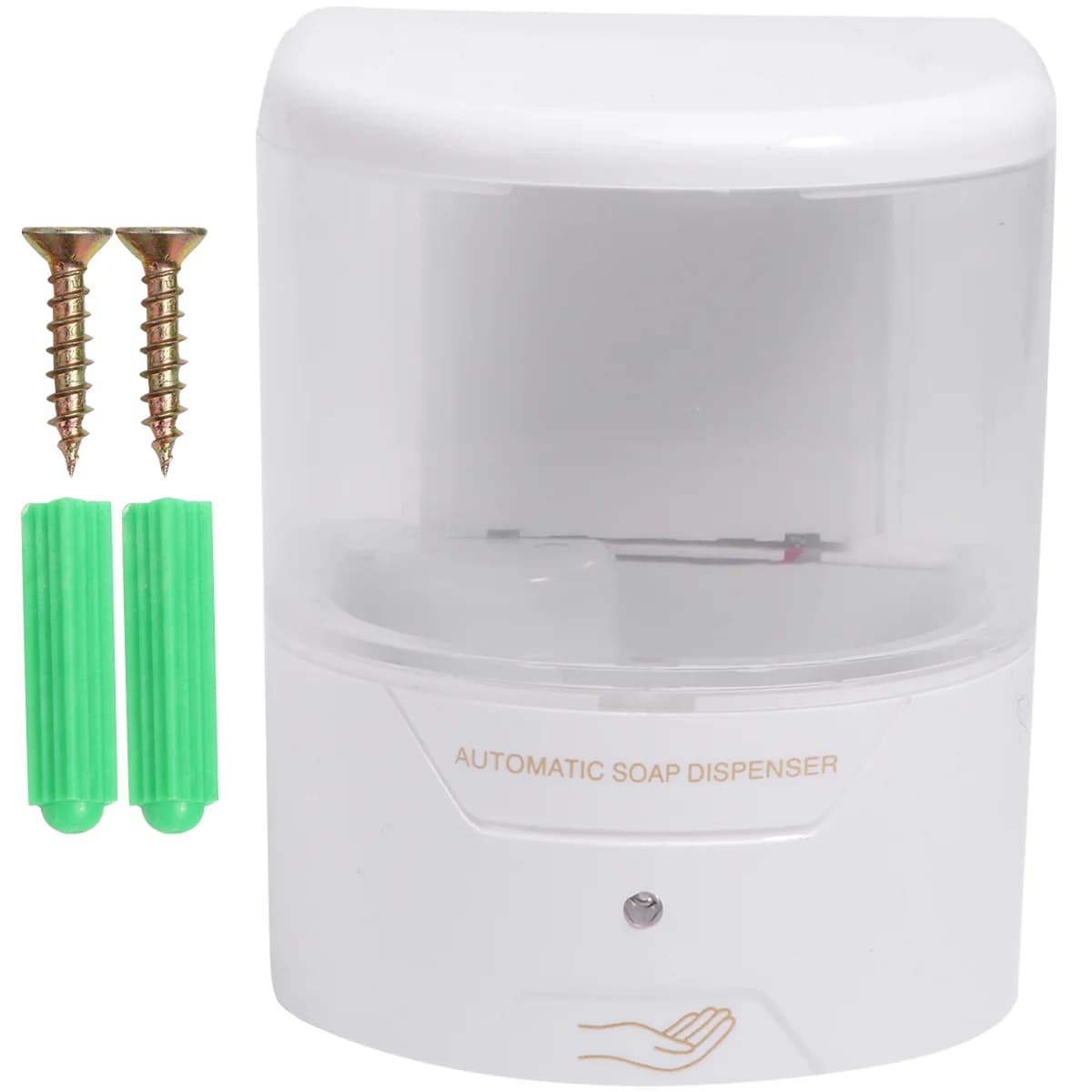 Dispenser automatico di sapone a parete Macchina manuale senza contatto Prodotti per il bagno Dispenser di sapone portatili per giardino domestico