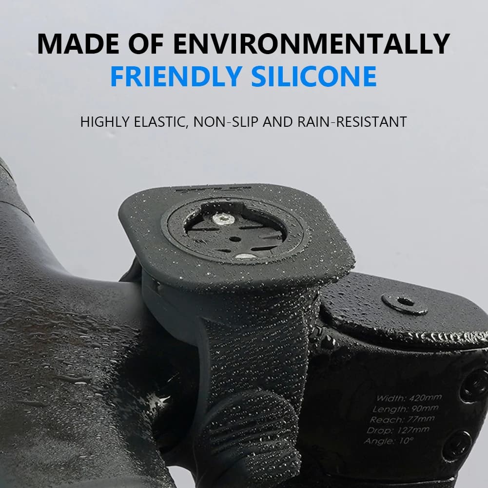 Supporto in Silicone per Computer da Bicicletta, Antiscivolo, Multifunzione, per Manubrio di Bici da Strada e MTB
