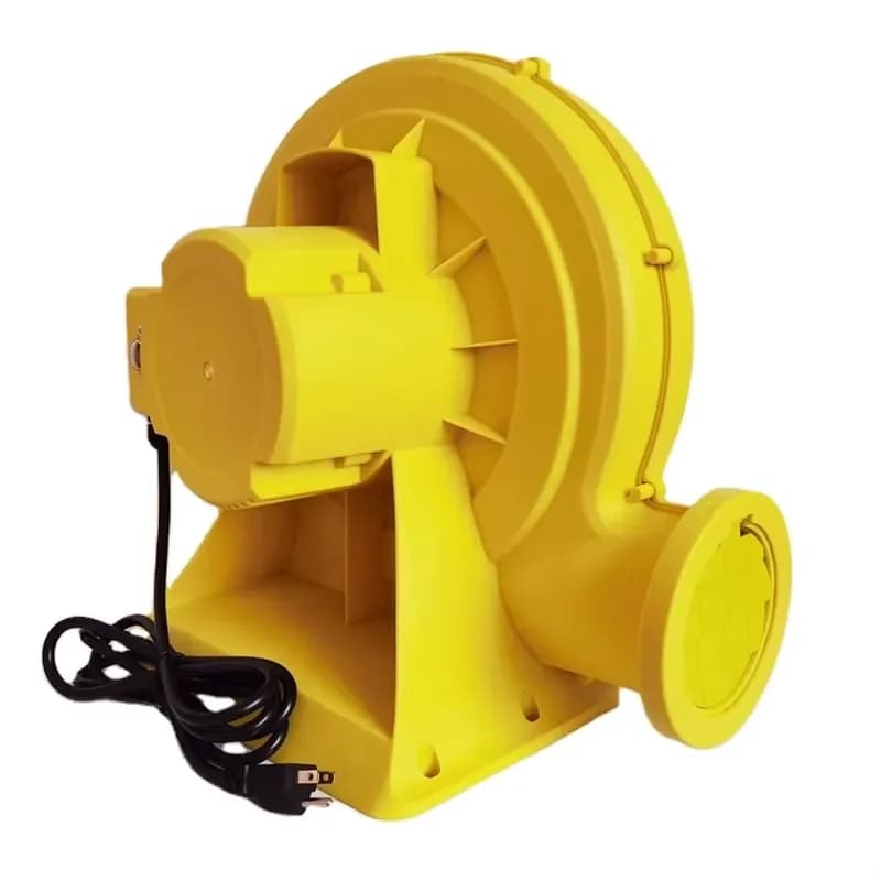 Ventilatore S-E11 da 1100 Watt, Soffiatore Elettrico per Gonfiabili, Giallo