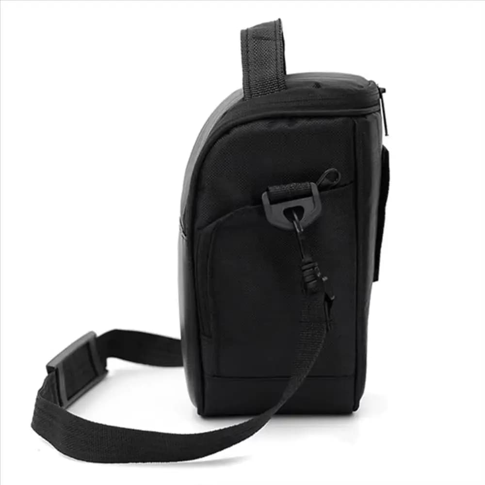 Borsa Fotografica Monospalla per DSLR Impermeabile con Inserti Divisori, Custodia Protettiva Portatile per Fotocamera