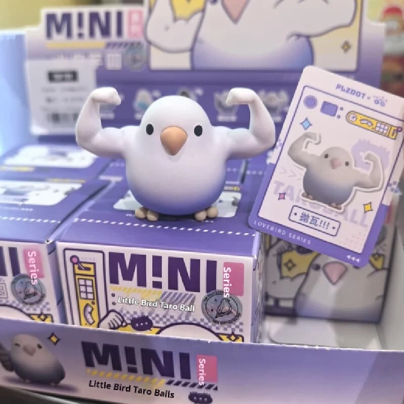 Nuovo originale Plzdot Little Bird Taro Ball Mini Pro Max Series Blind Box Decorazione Trendy Play Figure Scatola a sorpresa Regalo di compleanno