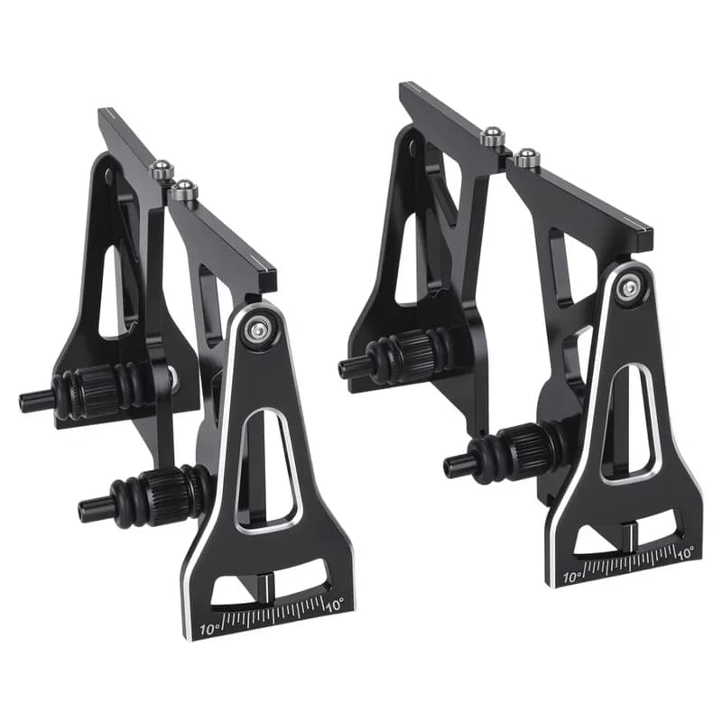 CNC Aluminum RC Chassis Setup System Measuring Tool Set for 1/24 LOSI Micro-B 1/28 Remote Control On-Road Drift Racing