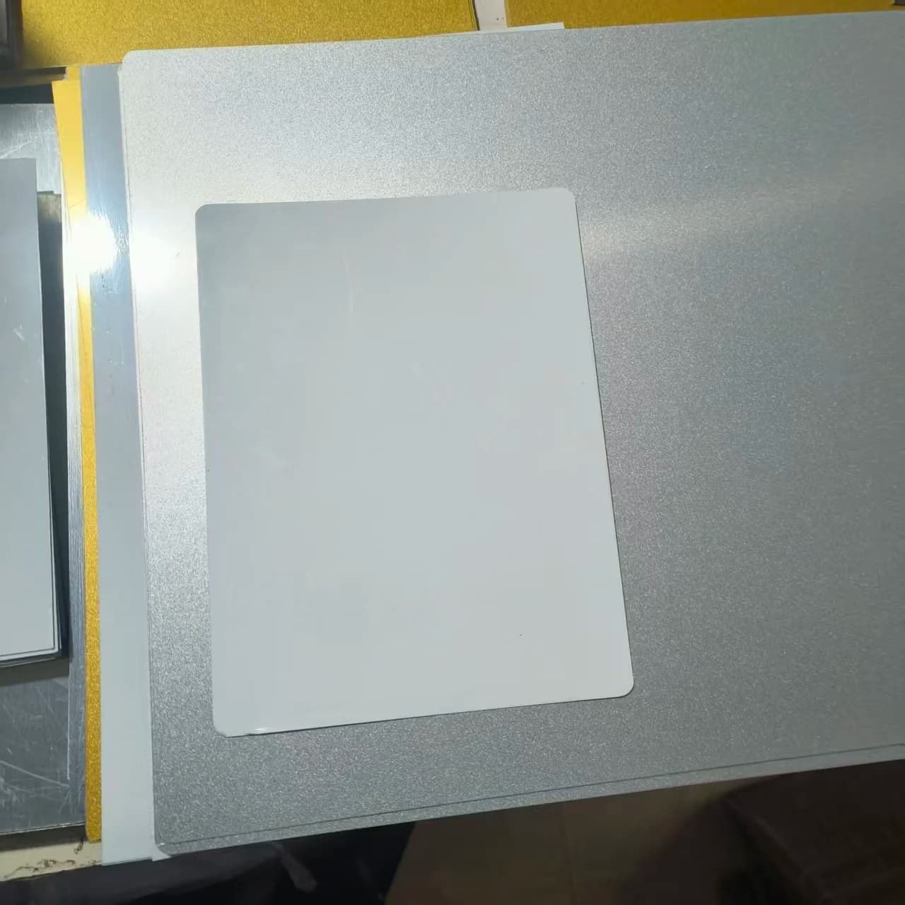0.7mm 10pcs 150x200mm Sublimation Blank metal Aluminium plates with R6 round corners DIY photo printing Heat Press Transfer