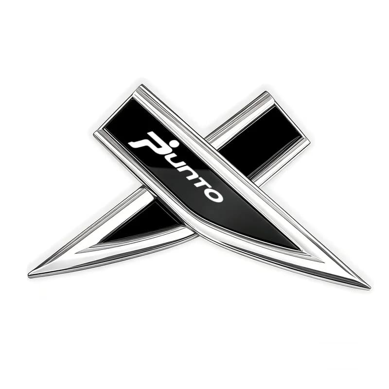 Adesivo Protettivo per Carrozzeria Auto, Emblema Decorativo per Parafango, Accessori Auto per Fiat Punto