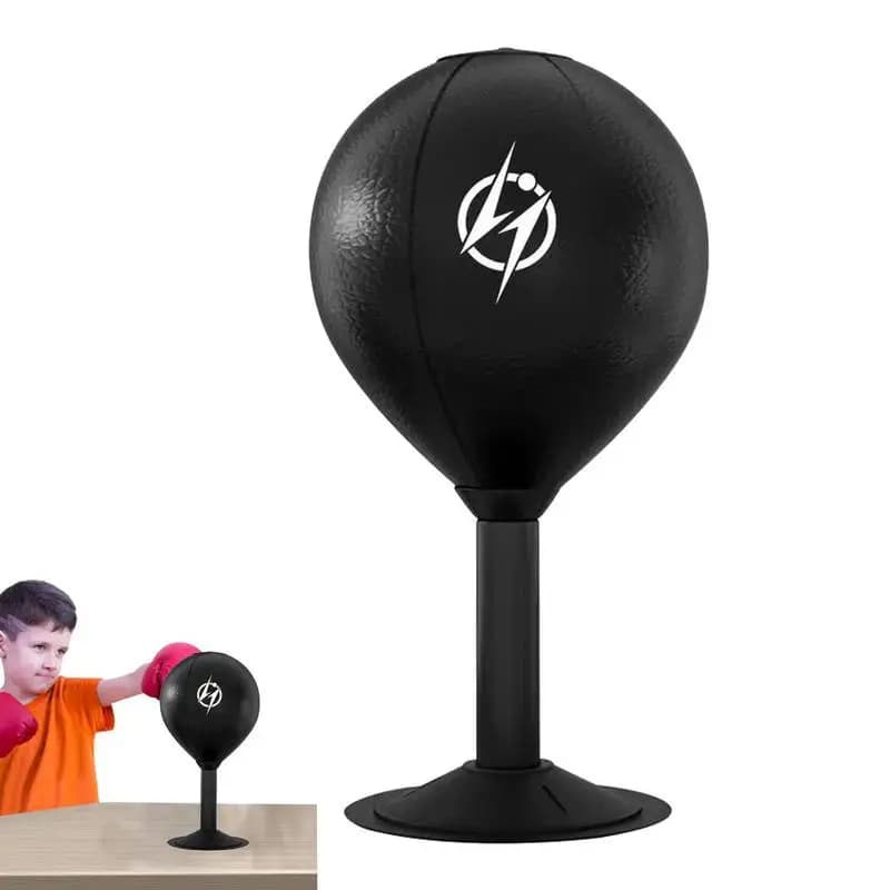 Borsa da boxe da scrivania giocattoli da tavolo con forte ventosa divertente borsa da pugno per adulti giochi da tavolo gadget da scrivania per uomo pesante