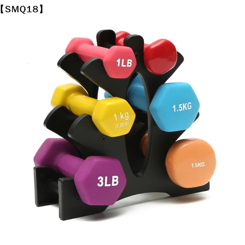 3-Tier Dumbbell Storage Rack Stand Home Office Gym Dumbell Weight Rack 【SMQ】