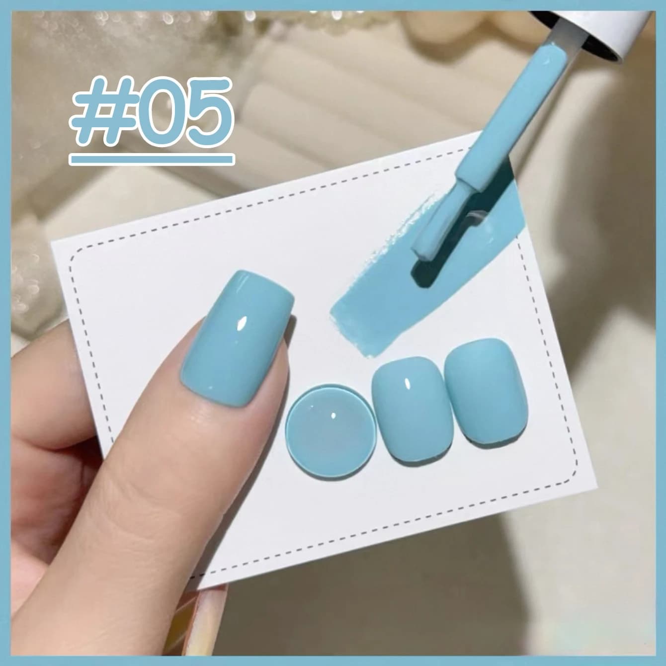 1 pz WS Dopamine Macaron Yellow Holiday Style Summer Vacation Small Set Sweet Girl Style Gel Unghie Sbiancante Forniture per Unghie