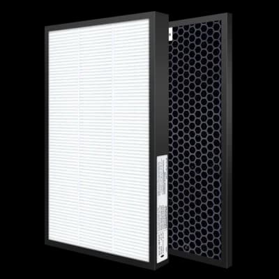 1 set (2 pezzi) purificatore d'aria HEPA carbone attivo per parti di ricambio per purificatore d'aria Panasonic F-VXF35M