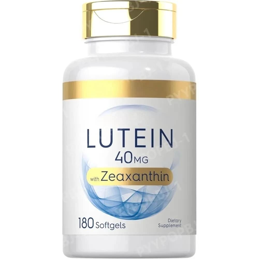 Lutein and Zeaxanthine 40mg 180 Capsules Molli, Vitamins for Eye Health, Gluten-Free Supplement