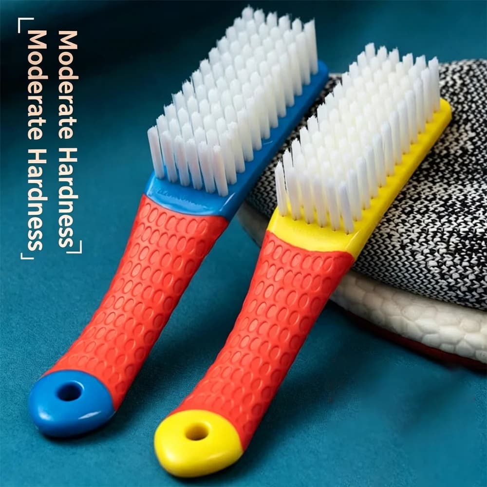 Spazzola multifunzionale nano per scarpe, spazzola per pulizia profonda senza graffi per scarpe, vestiti, stivali, detergente per la cura delle calzature