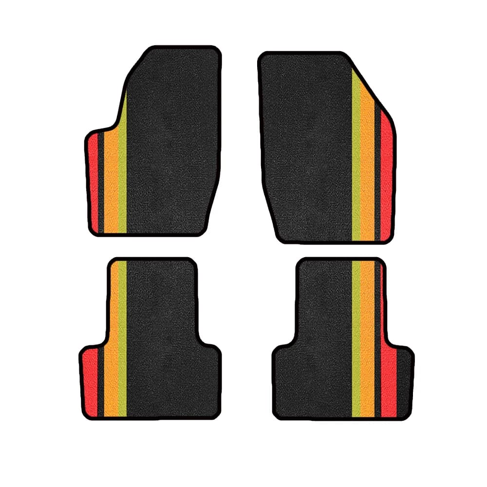 Car mats with buttons for Volvo XC90 2003–2014 Car mats with 5 seats Waterproof mats Complete set Interior accessories for cars