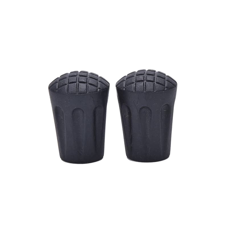 2 Pieces Rubber Mats for Trekking Sticks, Hiking Sticks, Open Sports