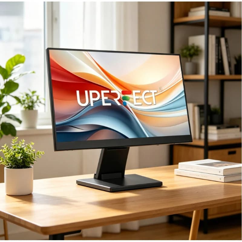 Supporto Portatile per Monitor, 15"-22" 1.2kg, Pieghevole in Metallo, Staffa per Display 75x75/100x100mm