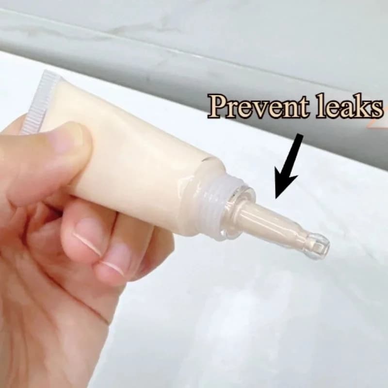 Flacone Separato per Cosmetici e Prodotti per la Cura della Pelle, Contenitore per Fondotinta Liquido, Bottiglia da Viaggio Portatile Piccola e Separata