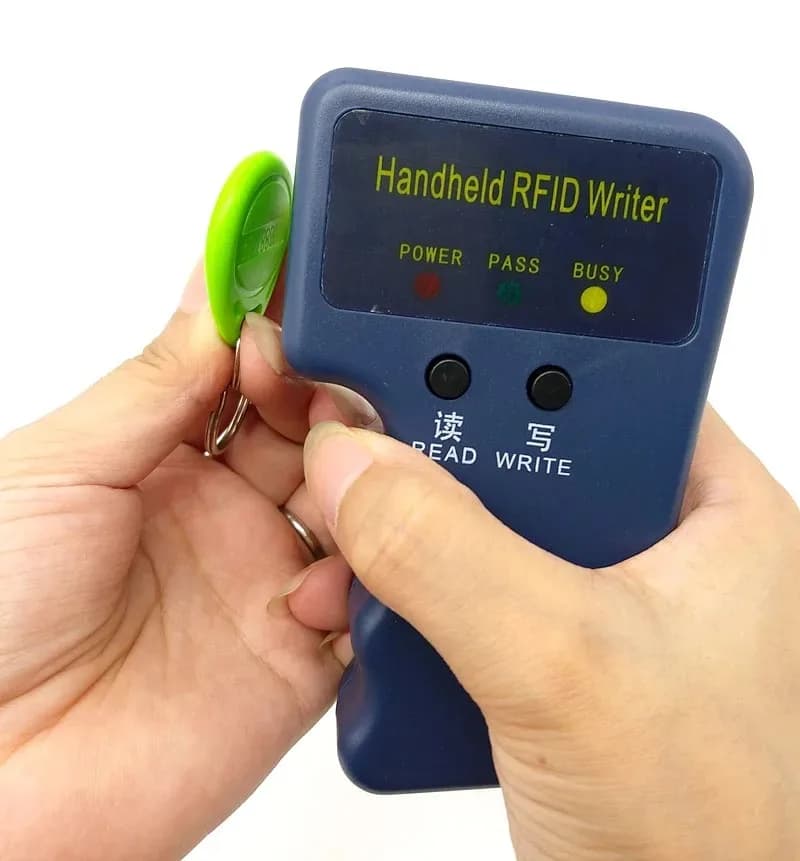 5YOA Palmare 125KHz EM4100 TK4100 RFID Copiatrice Scrittore Duplicatore Programmatore Lettore EM4305 T5577 ID riscrivibile Portachiavi Tag