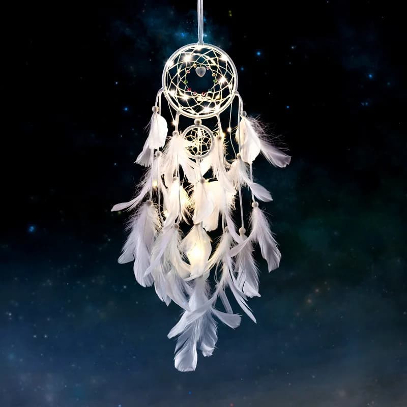 Indian Dream Catcher Bedroom Outdoor Decorative Wind Bell Hanging Decoration Forest System Three Lives Three Worlds Stall Han...