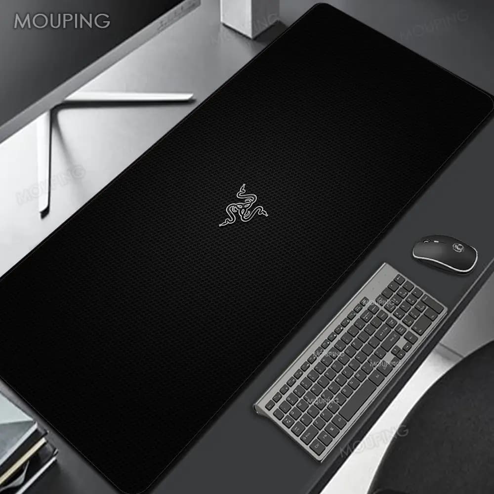 Tappetino per mouse nero Tappetino da gioco Xxl Tappetino da gioco esteso Tastiera meccanica personalizzata Tappetino per mouse Tappetino da scrivania aziendale Accessori da gioco