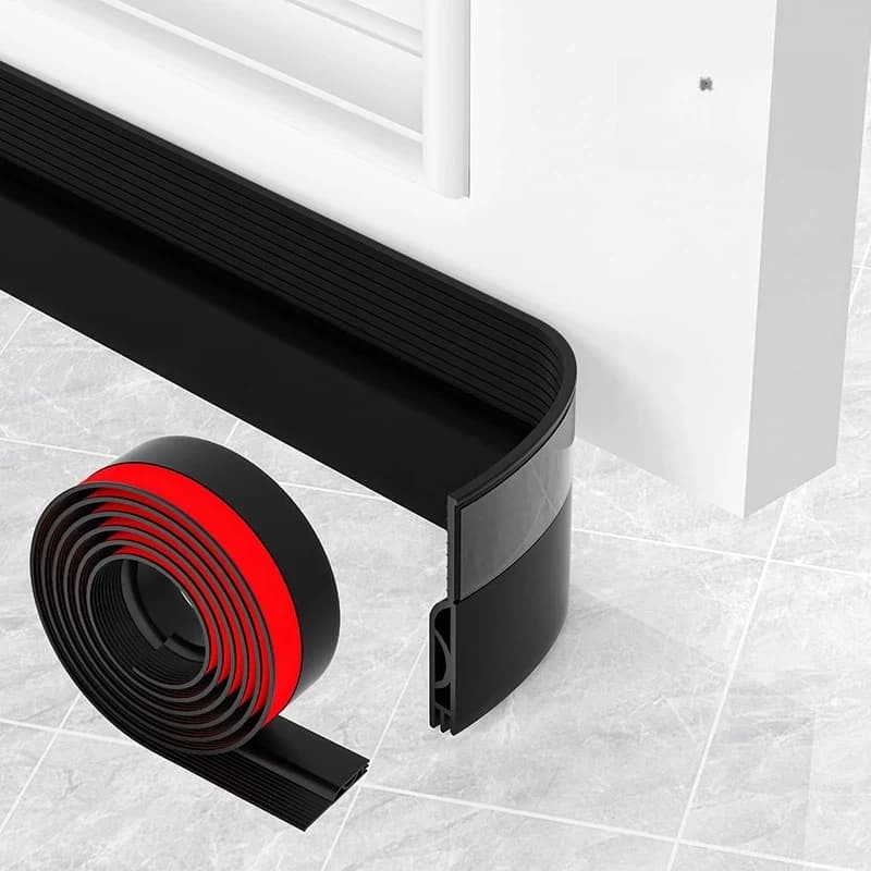 1M Door Draft Stopper Door Sweep for Bottom of Door Weather Stripping Door Bottom Seal Blocker Air Noise Under Door Gap Filler