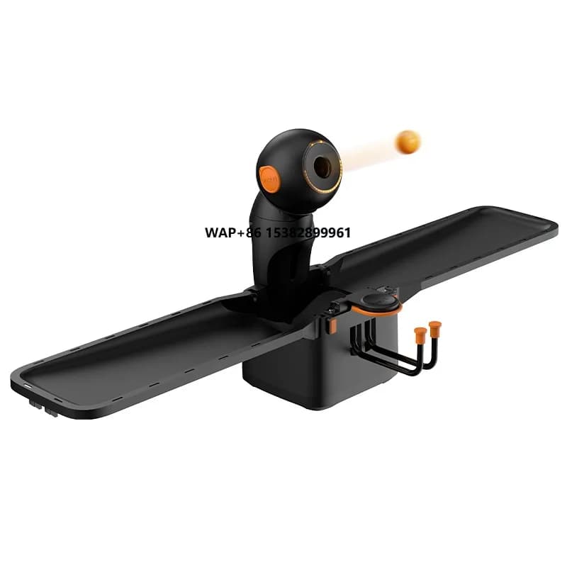 Robot da Ping Pong Ricaricabile di Nuovo Design 2025, Macchina Programmabile per Servire Palline da Ping Pong per Club Professionali