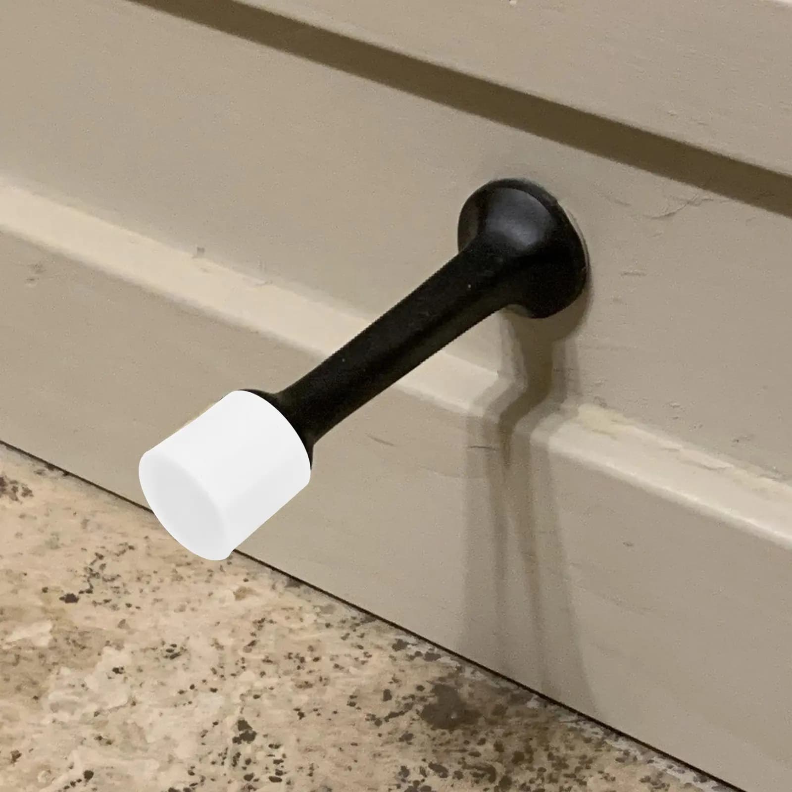 30 Pezzi Tappi Ferma Porta in Plastica di Ricambio, Protezione Murale Durevole per Ufficio, Ammortizzatori per Porte