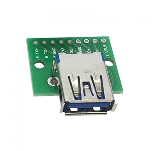 1 pz tipo A USB femmina A DIP 2.54MM PCB Board Adapter Converter connettore USB femmina per Arduino