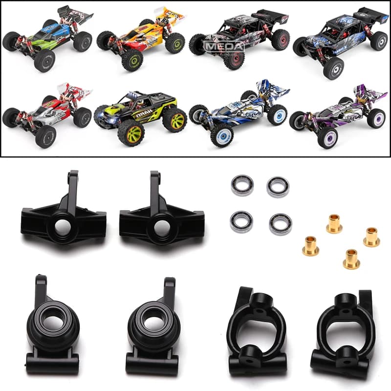 WLtoys RC Auto Pezzi di ricambio originali Gruppo sedile ruota anteriore/posteriore 1/12 1/14 144001 144002 144010 124016 124017 124018 124019