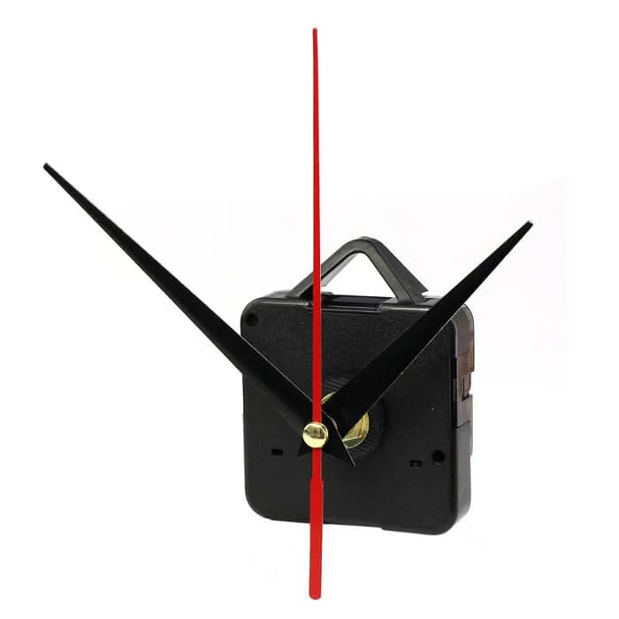 Movimento per riparazione orologio al quarzo + lancette per orologio da parete grande silenzioso fai da te, parti del meccanismo dell'orologio, spedizione gratuita, vendita all'ingrosso