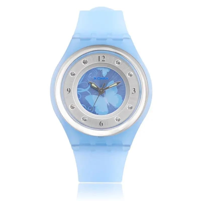 Precision Ins Simple Fashion Thin Waterproof Girls and Ladies Middle School Students Quartz Temperament Children's Pointer Watch