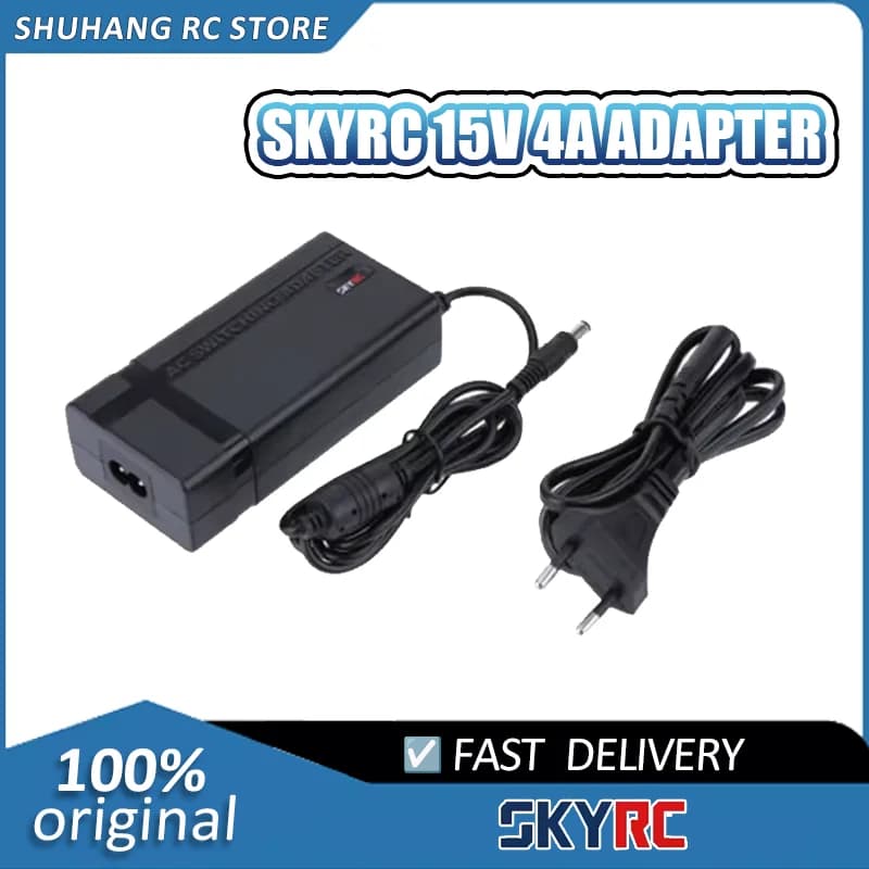 SKYRC Adattatore CA-CC 15V 4A Alimentatore per IMAX B6 MINI B6AC - Spina UE/Regno Unito/AU/USA Accessori caricabatterie RC opzionale 1