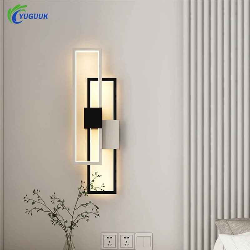 Nordic LED Wall Lights Minimalist Led Light For Living Room Bedroom Bedside Home Decoration Indoor Wall Sconces Lamp