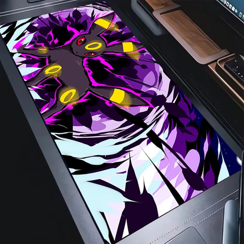 Tappetino per mouse 90x40cm P-Pokemon Anime Gaming Accessories Mousepad Gamer xxl Completo Tappetino per tastiera per computer Tappetino da scrivania Varmilo