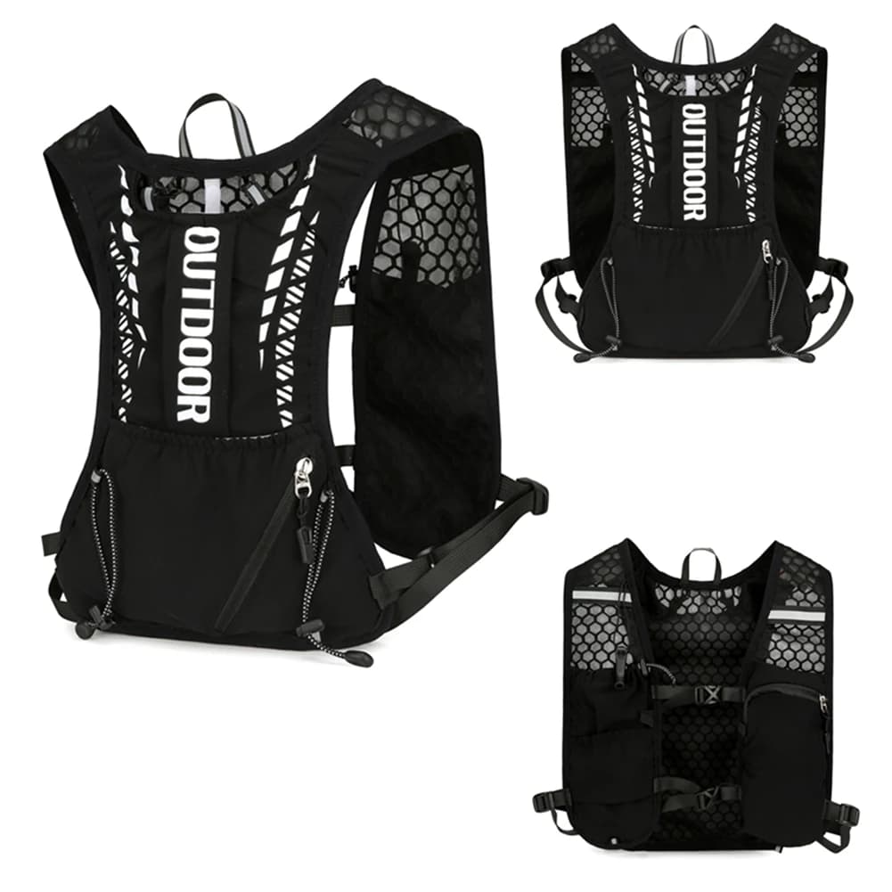 Running vest for hydration Waterproof lightweight racing vest Outdoor hydration backpack breathable for cycling marathon