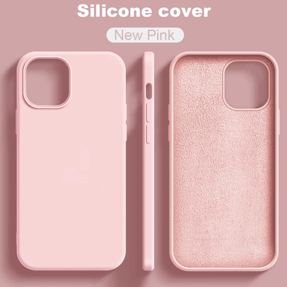 Custodia per telefono in silicone liquido di lusso per APPLE iPhone 11 13 12 Mini 14 15 Pro Max Custodie per iPhone XS XR 7 8 14 15 Plus Plus Shockp